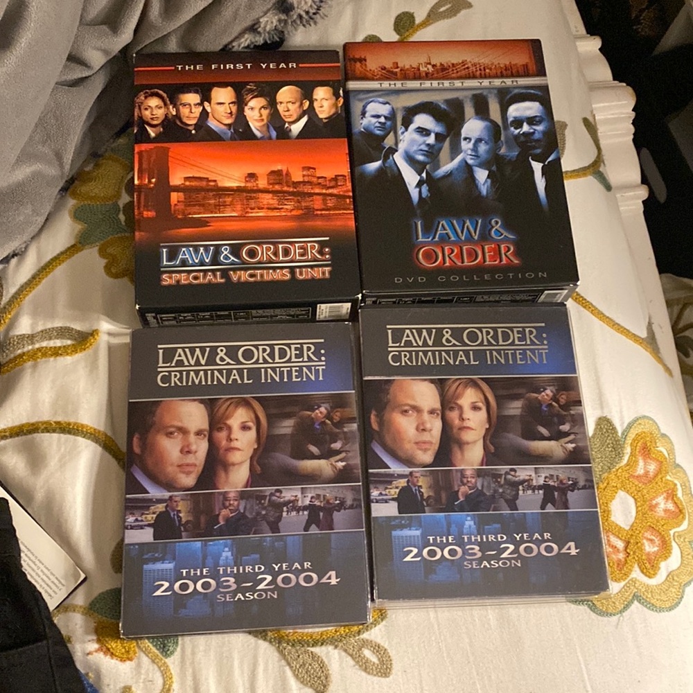 Law and order dvds